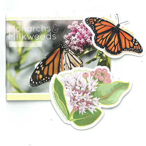 Monarchs and Milkweeds - with Stickers!